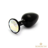 Rosebuds Premium Crystal Aluminium Butt Plug - Indulge in Luxurious Anal Play Butt Plugs